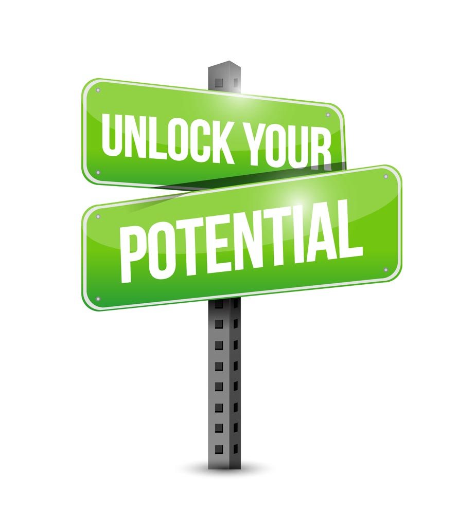 Unlock Potential Sign Sutton College Sutton College Of Learning
